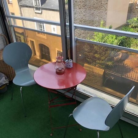 Studio Bord de Plage des Bas Sablons Saint Malo Exterior foto