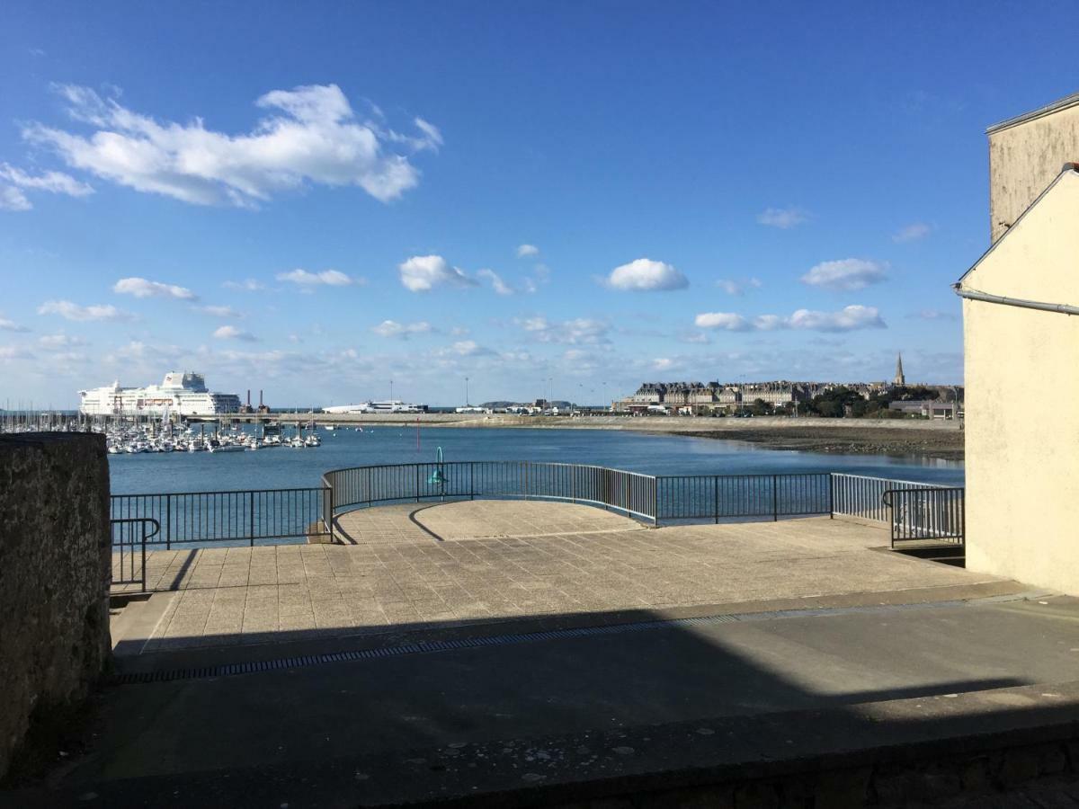 Studio Bord de Plage des Bas Sablons Saint Malo Exterior foto