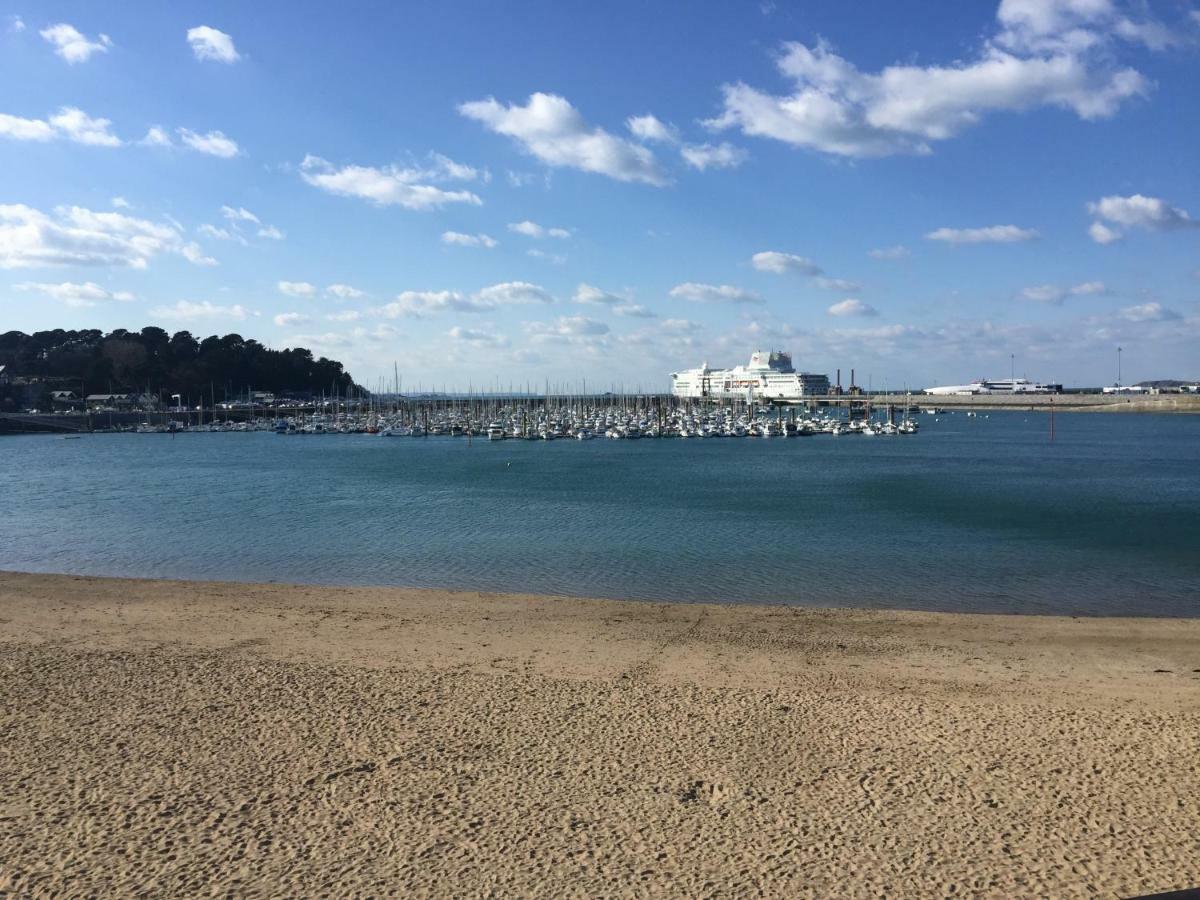 Studio Bord de Plage des Bas Sablons Saint Malo Exterior foto
